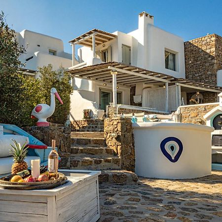 Villa Manolia Luxury Private House By Mykonian Kazarte à Kalo Livadi Extérieur photo
