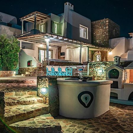 Villa Manolia Luxury Private House By Mykonian Kazarte à Kalo Livadi Extérieur photo