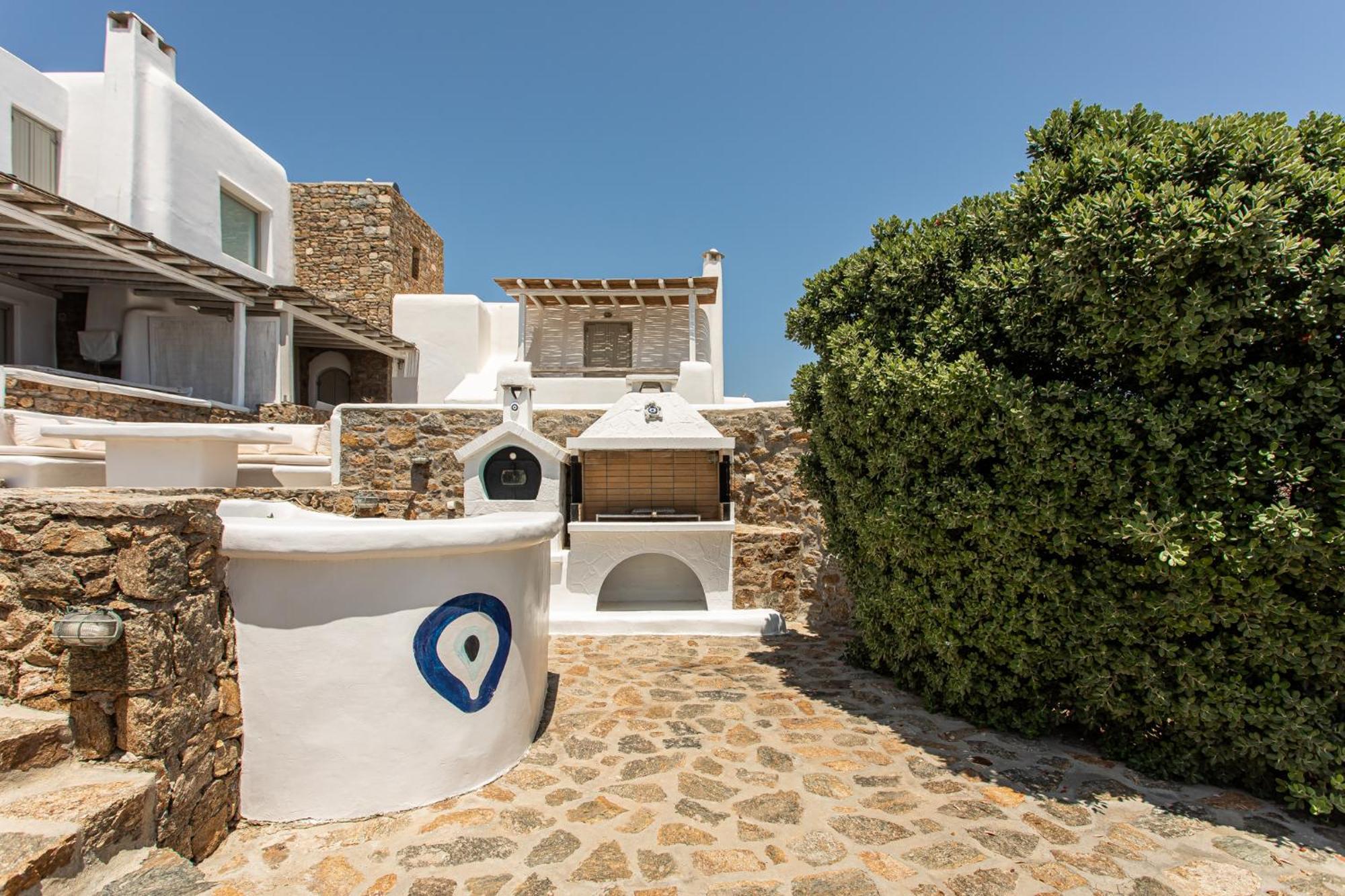 Villa Manolia Luxury Private House By Mykonian Kazarte à Kalo Livadi Extérieur photo
