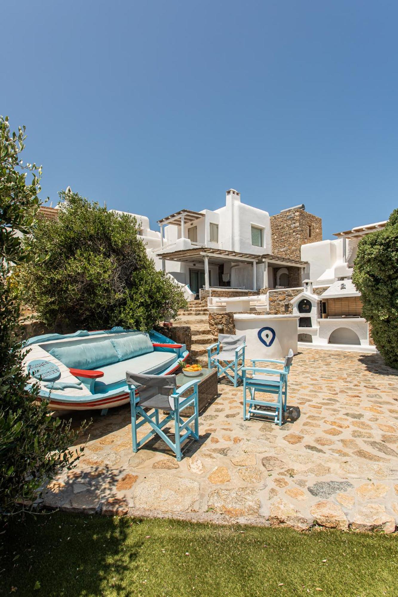 Villa Manolia Luxury Private House By Mykonian Kazarte à Kalo Livadi Extérieur photo