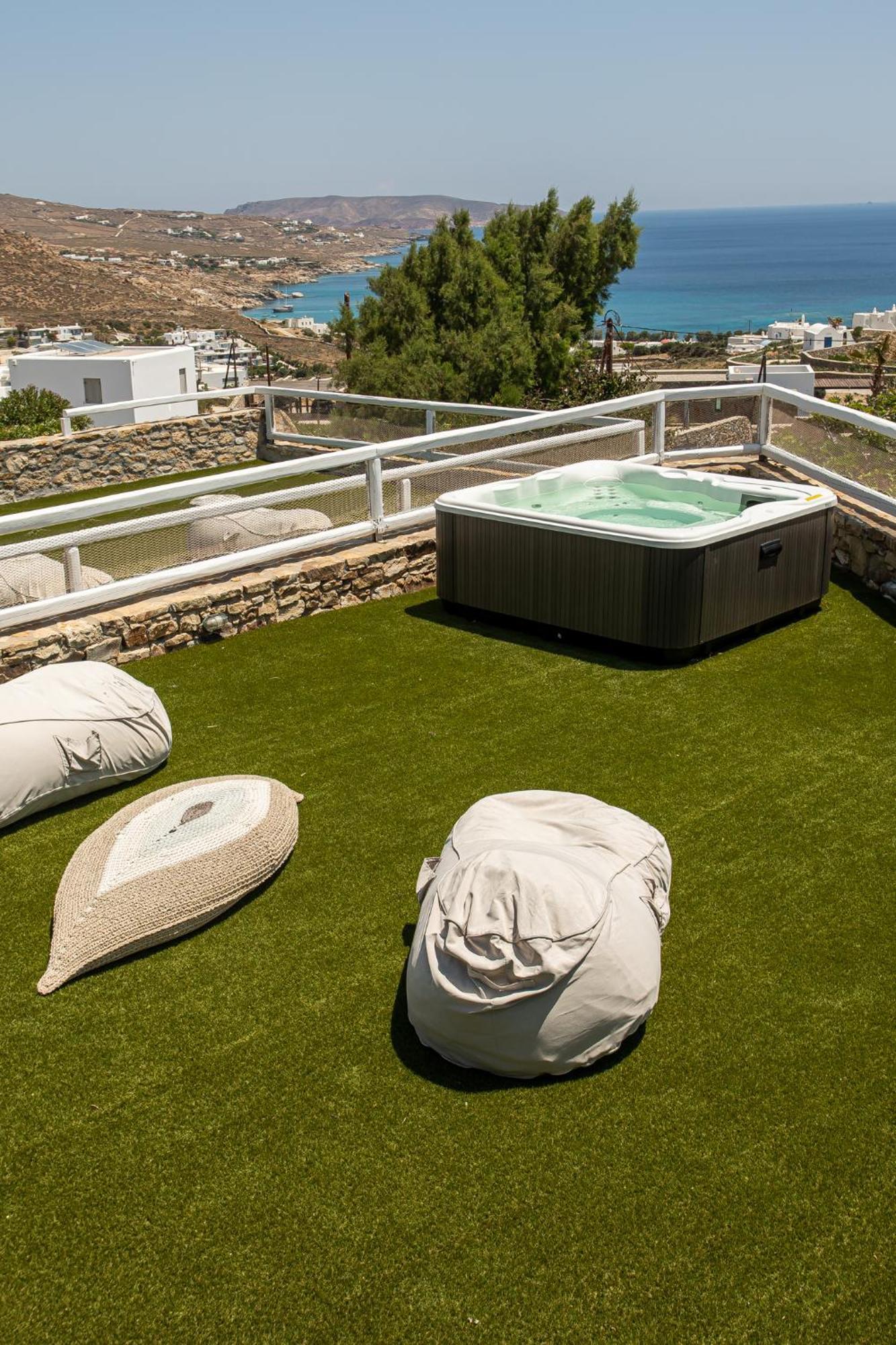 Villa Manolia Luxury Private House By Mykonian Kazarte à Kalo Livadi Extérieur photo