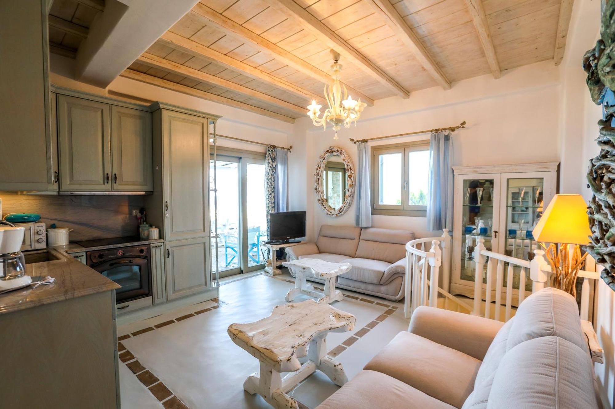 Villa Manolia Luxury Private House By Mykonian Kazarte à Kalo Livadi Extérieur photo