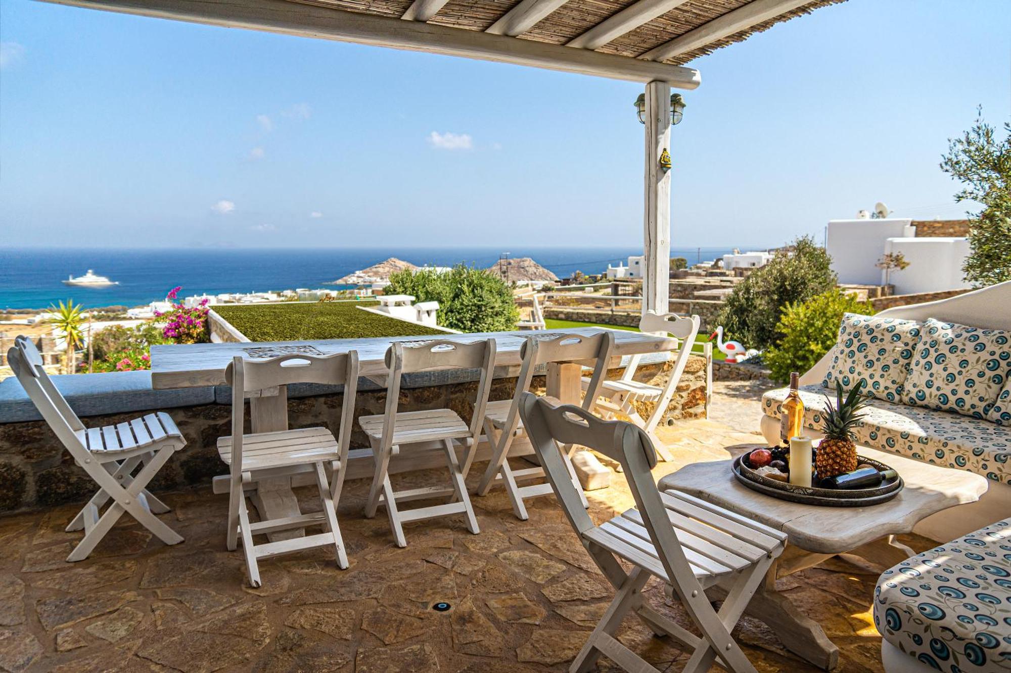 Villa Manolia Luxury Private House By Mykonian Kazarte à Kalo Livadi Extérieur photo