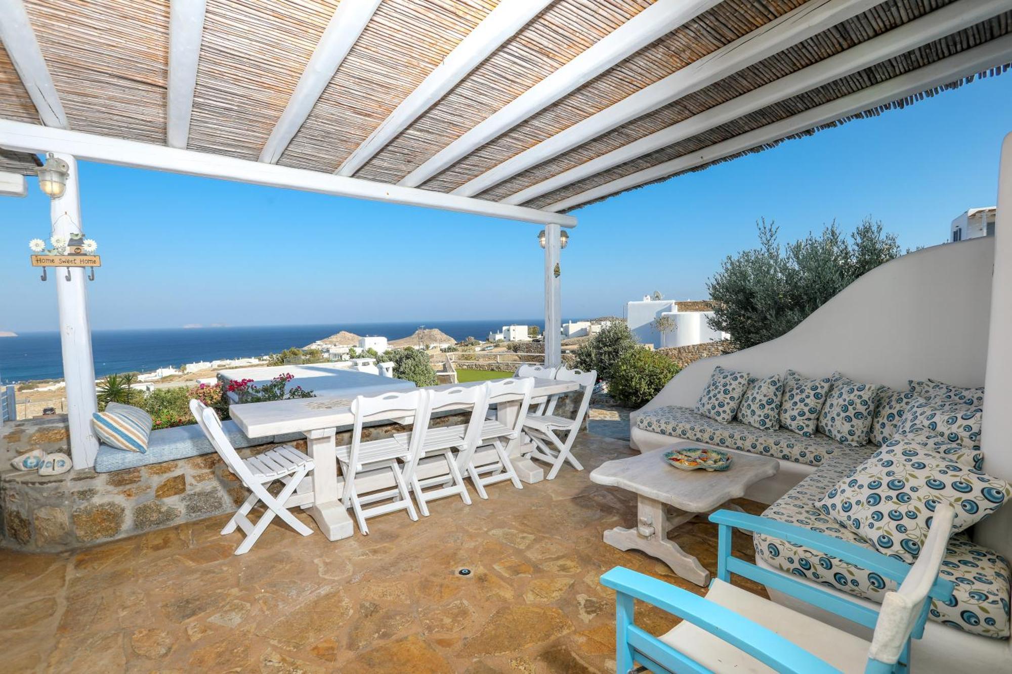 Villa Manolia Luxury Private House By Mykonian Kazarte à Kalo Livadi Extérieur photo