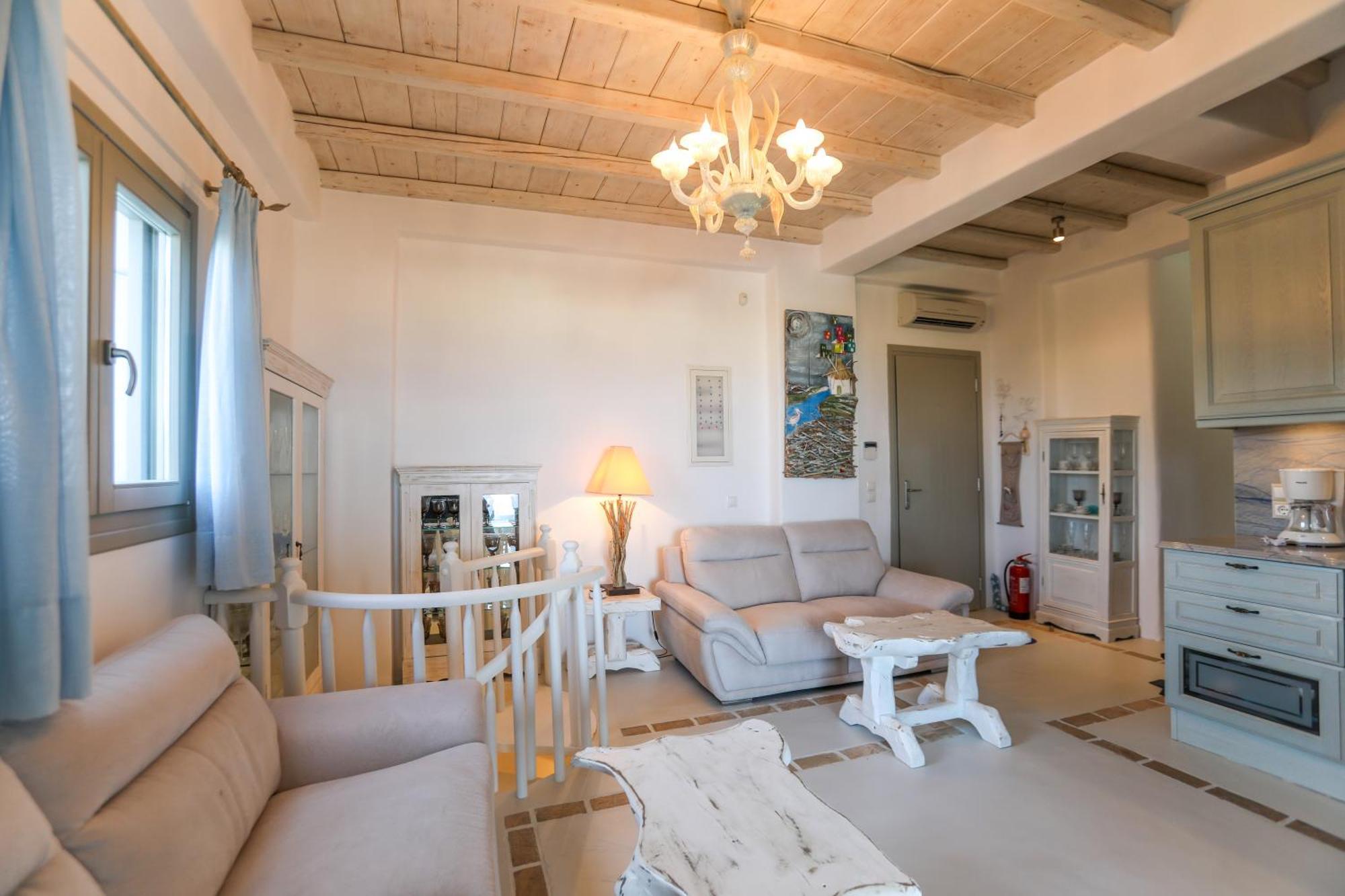 Villa Manolia Luxury Private House By Mykonian Kazarte à Kalo Livadi Extérieur photo