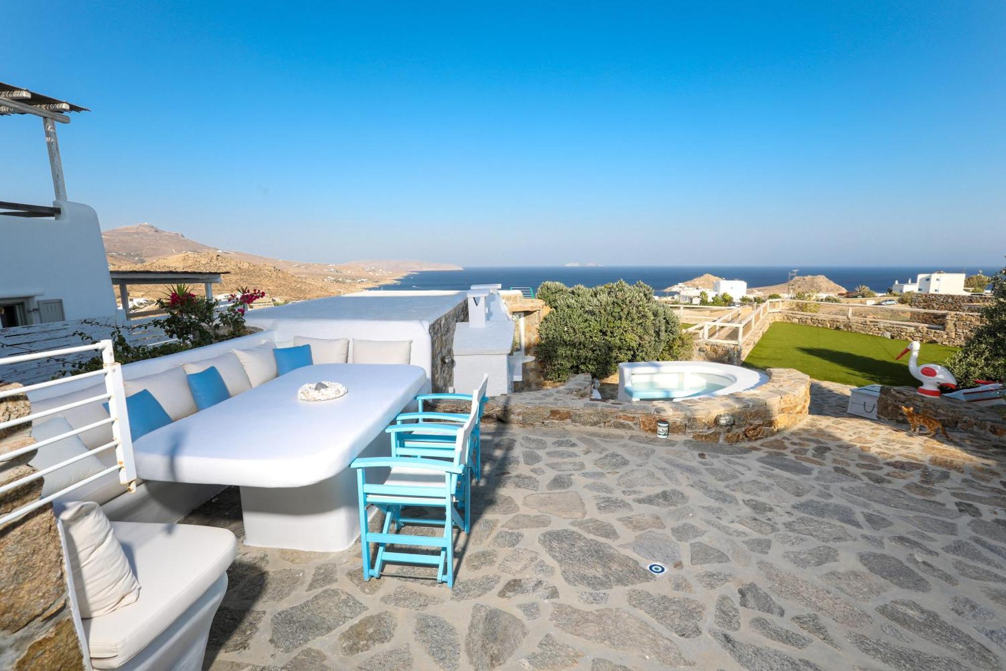 Villa Manolia Luxury Private House By Mykonian Kazarte à Kalo Livadi Extérieur photo