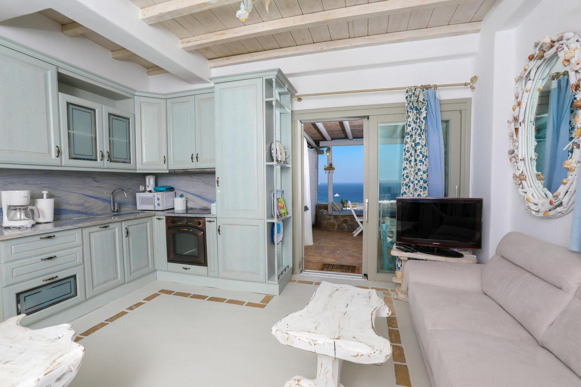 Villa Manolia Luxury Private House By Mykonian Kazarte à Kalo Livadi Extérieur photo