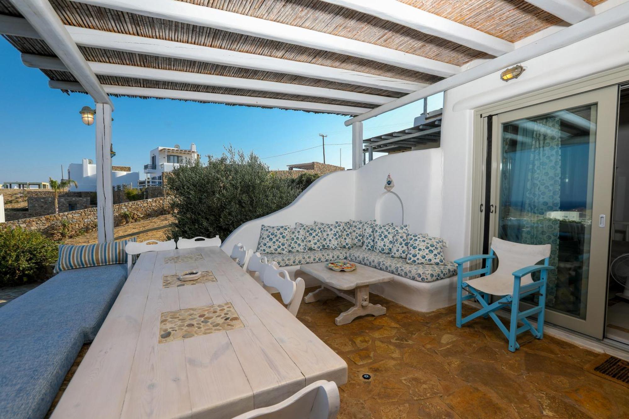 Villa Manolia Luxury Private House By Mykonian Kazarte à Kalo Livadi Extérieur photo